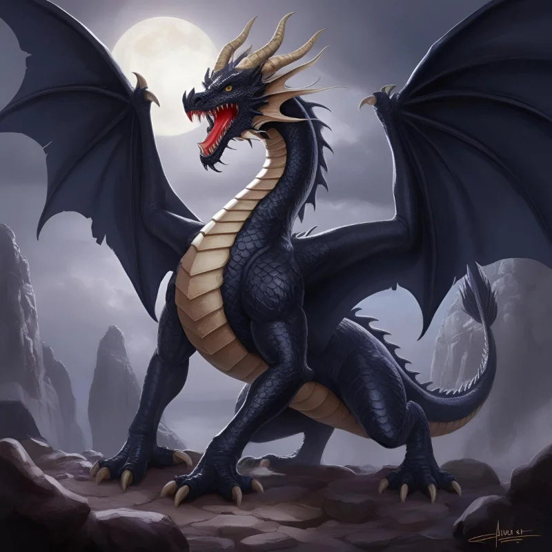 Dragon portrait