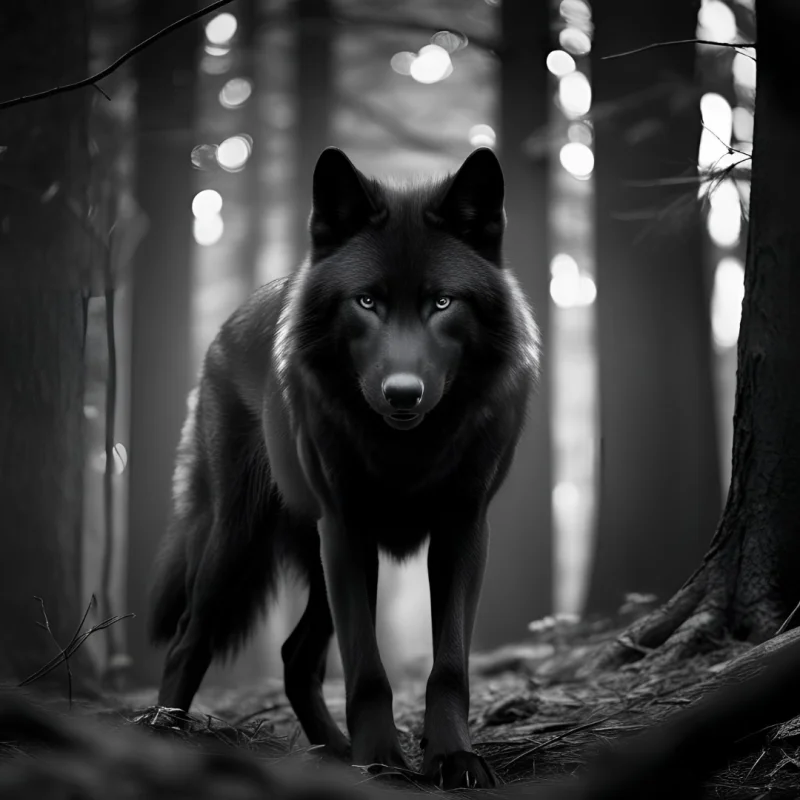 Loup portrait