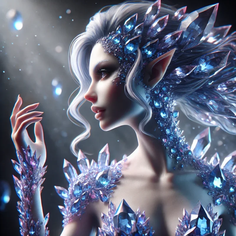 Nymphe de Cristal portrait