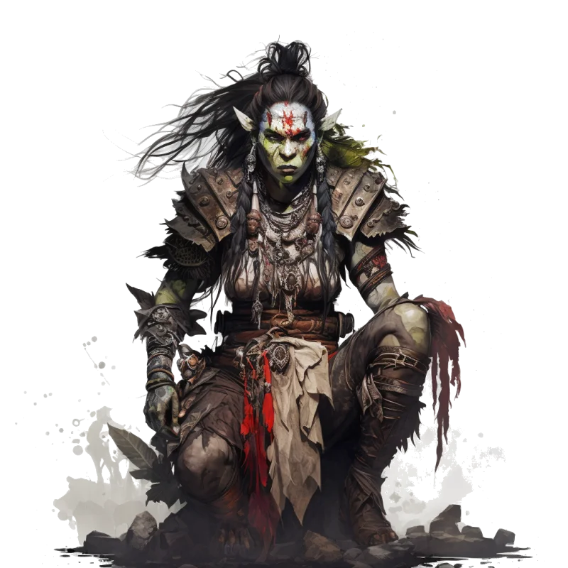 Shaman Orc portrait